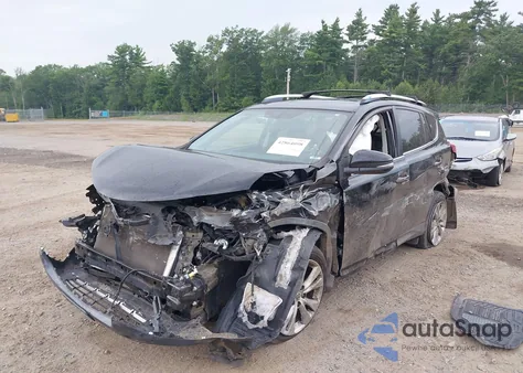 2015 Toyota Rav4 Limited z USA, uszkodzony, nr VIN 2T3DFREV0FW368353